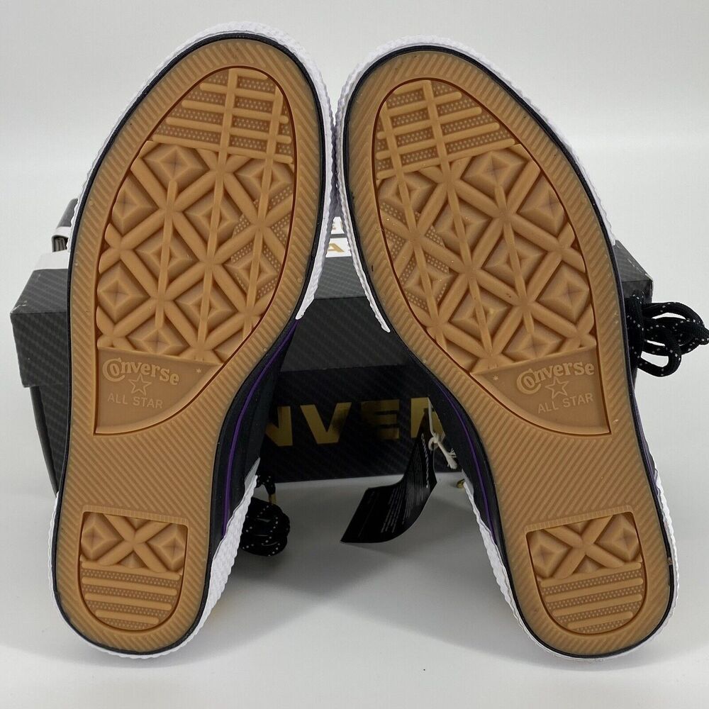 Converse One Star OX IBN Jasper Black White Yellow Athletic Shoe Sz M 7.5 W 9 - Picture 13 of 16